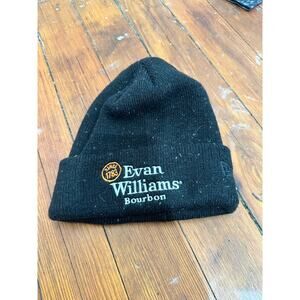 New Era EVAN WILLIAMS Bourbon Black Embroidered One Size Beanie